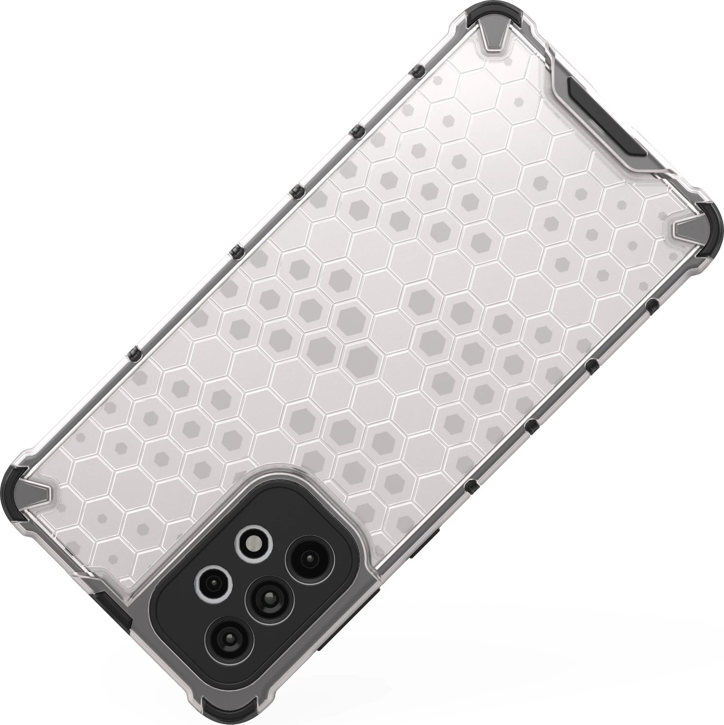 Mbështjellës Hurtel Honeycomb për Samsung Galaxy A73, transparent Mbështjellës Hurtel Honeycomb për Samsung Galaxy A73, transparent