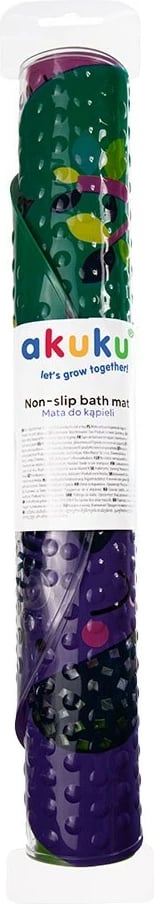 Tapet banjoje antirrëshqitës, Akuku, 69x39 cm, shumëngjyrësh, 1 copë