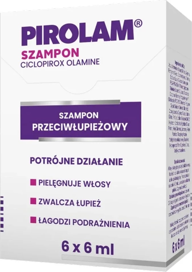 Shampon kundër zbokthit Pirolam 6x6ml