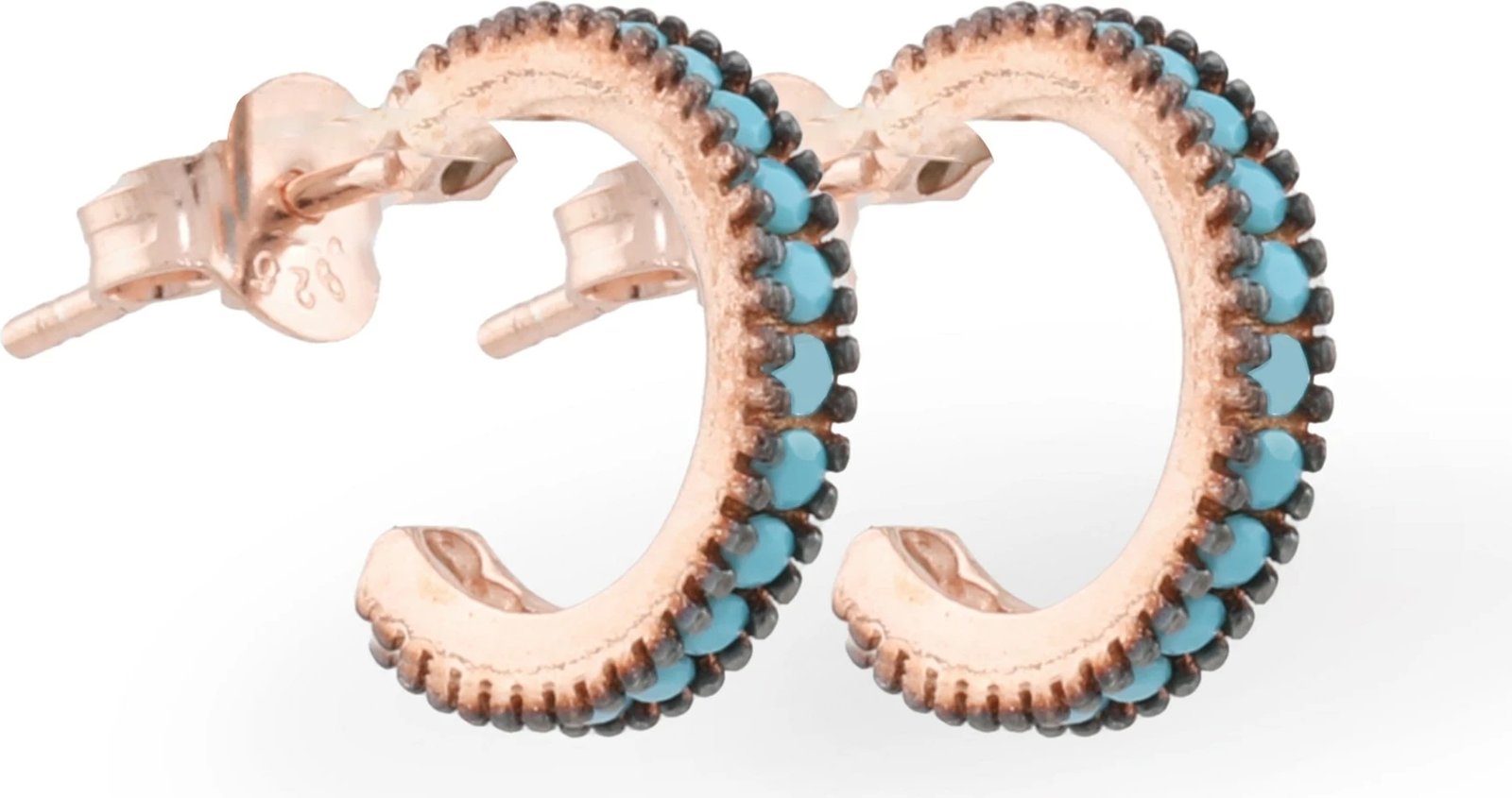 Vathë argjendi, ngjyrë rozë e kaltër, Jumeon, 10693MAV