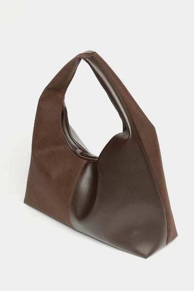 Çantë supi Zoozie Bags, ngjyrë kafe, MK1020025SV10-001, lëkurë PU