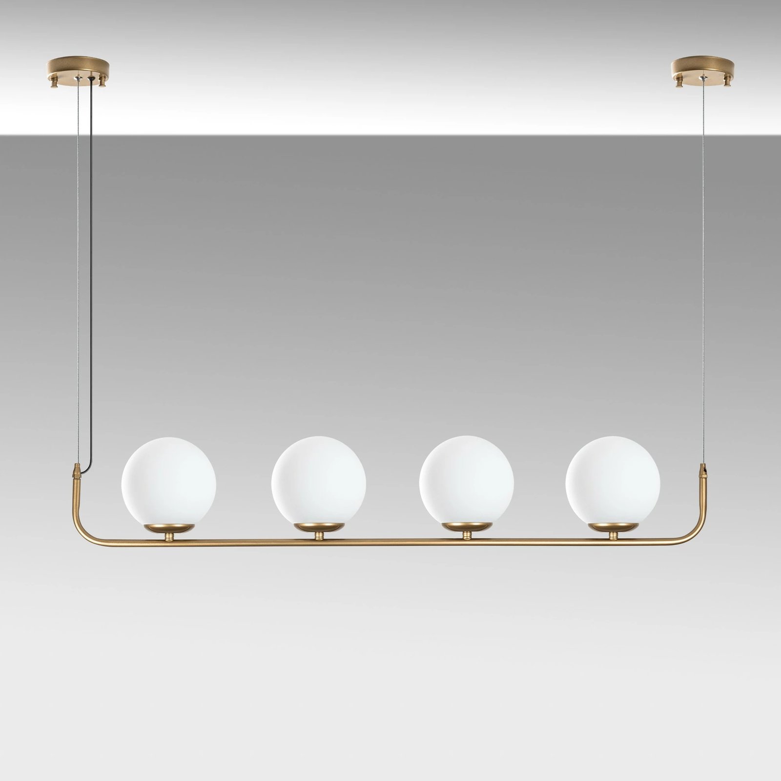 Llambë tavani Opviq, Faruk - 13721, ngjyrë ari