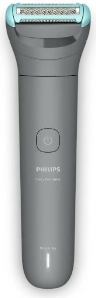 Trimmer trupi Philips Series 3000 BG3480/15, Wet & Dry, bateri 80 min, prerje 0.2 mm, krehra 2/3 mm, USB-A, gri