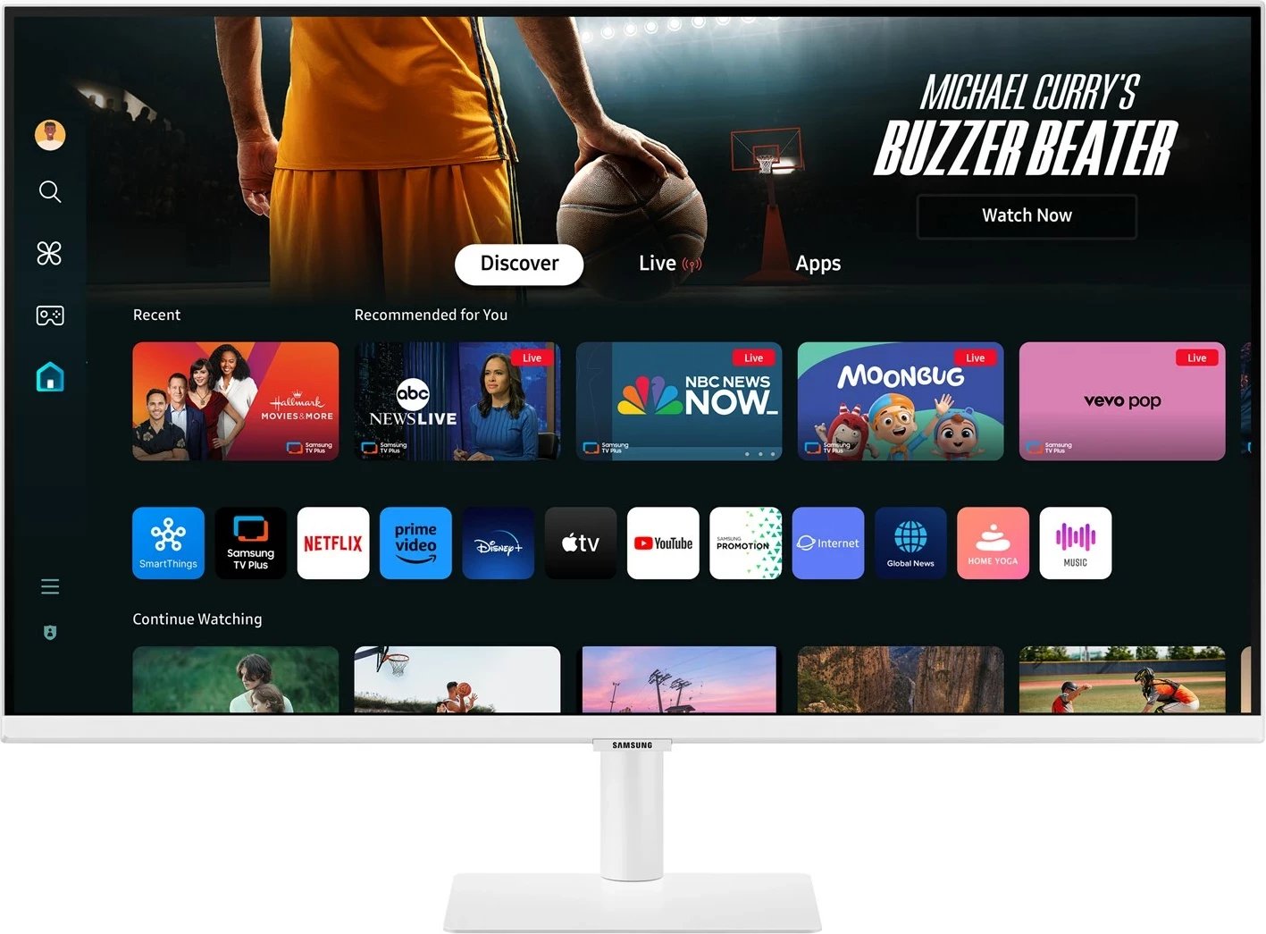 Monitor Samsung M70D 32", 4K Ultra HD, LED, i zi