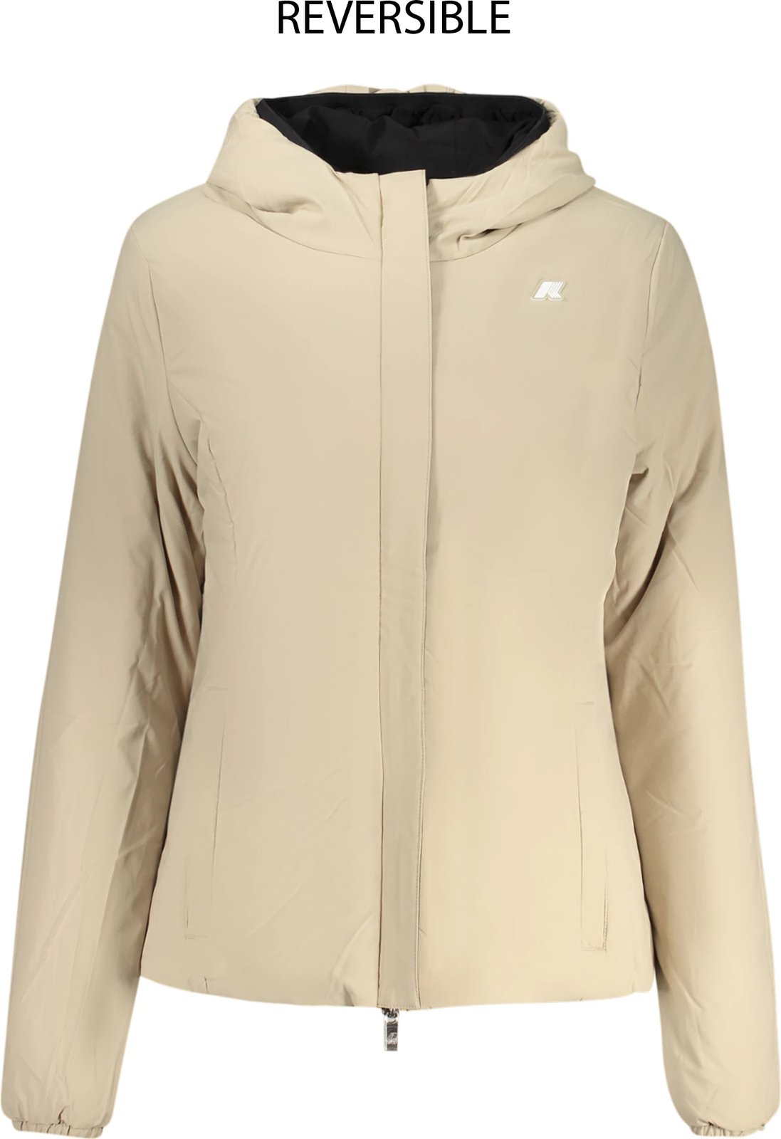 Jakne K-WAY femra, e zezë