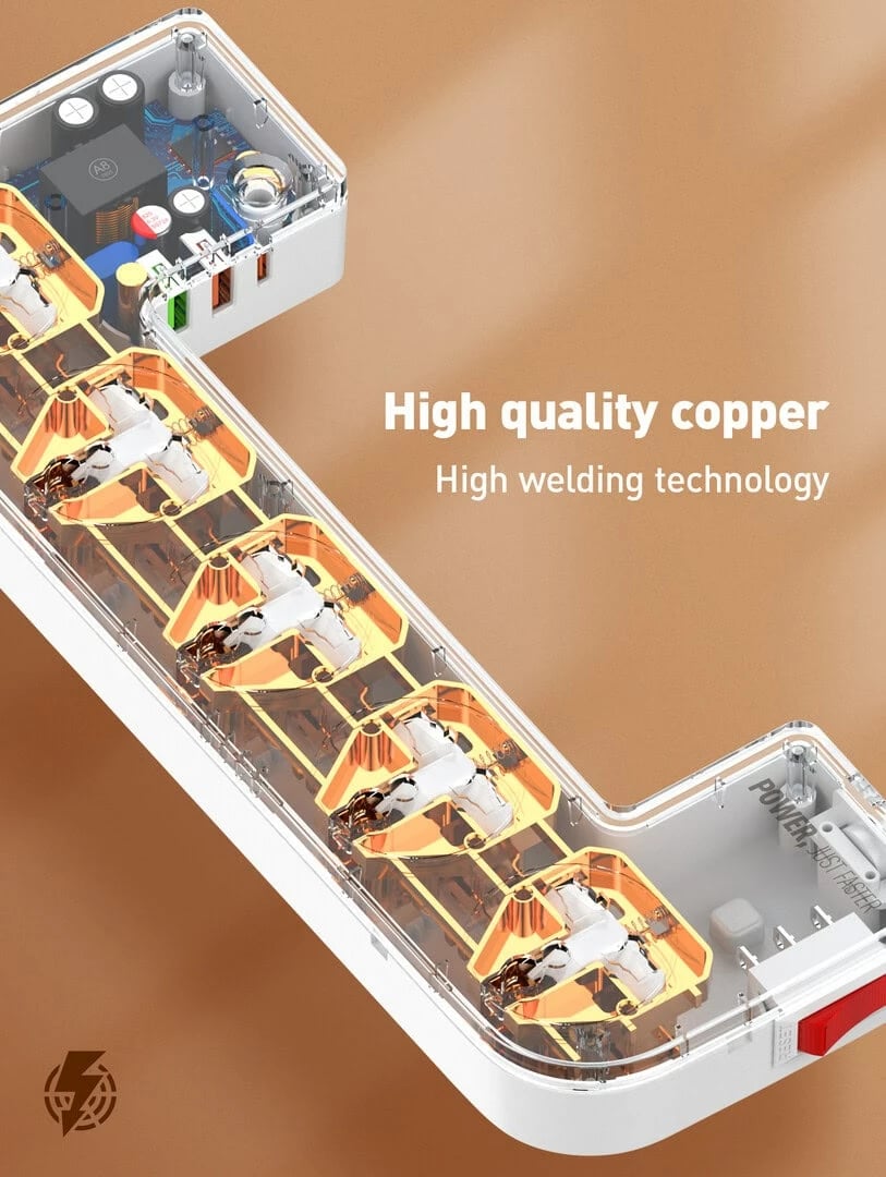 Prizë E Rrymës LDNIO SCW5354 Prizë E Rrymës LDNIO SCW5354