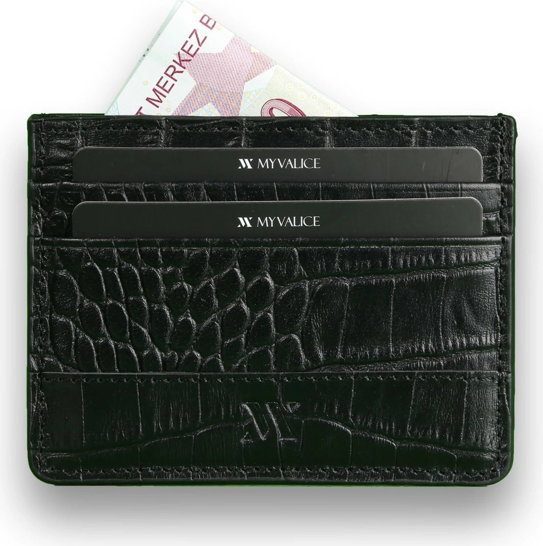 Portofol lëkure i zi, Zoozie Bags, 3420