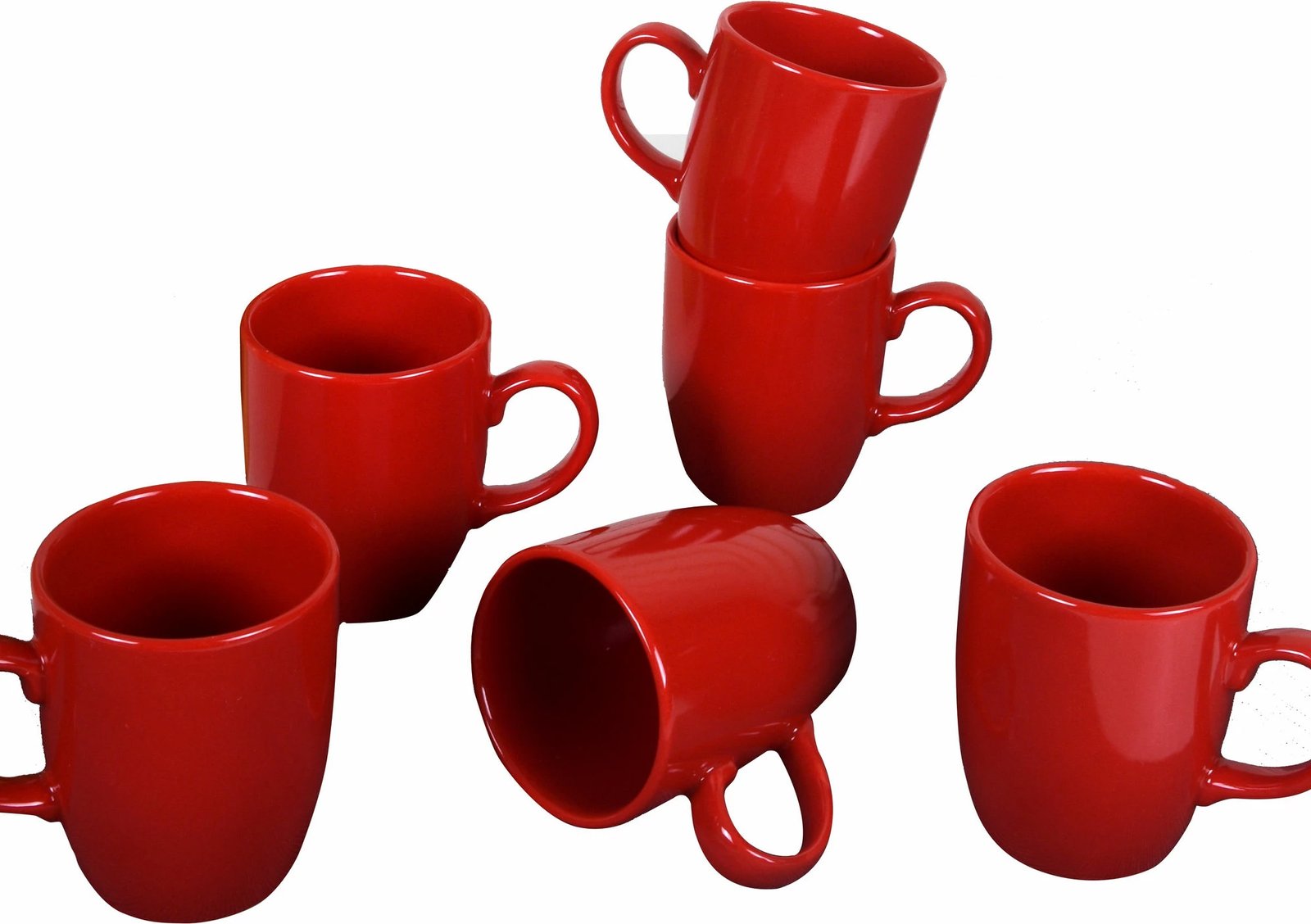 Set gotash të kuqe, 6 copë, Hermia Concept, ST101206F506A000000MAET900