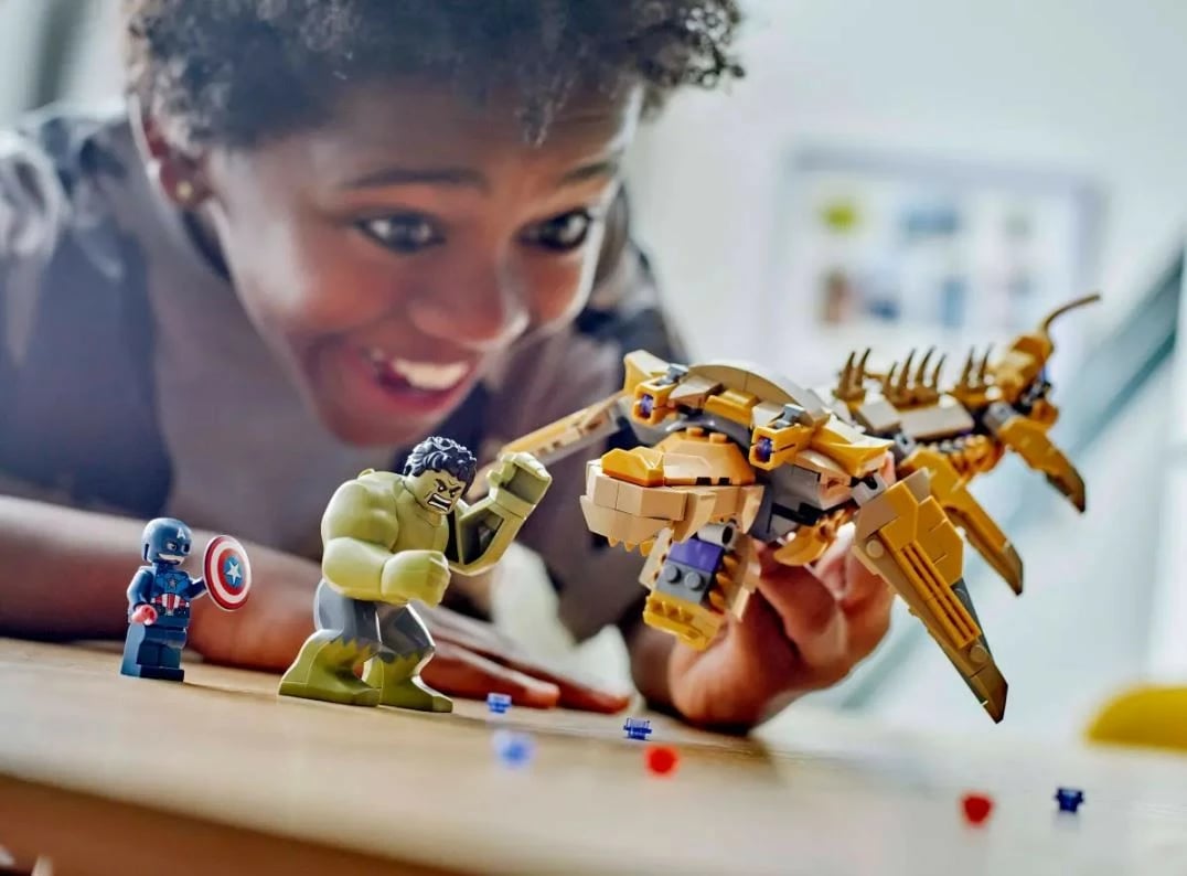 Set LEGO Marvel Super Heroes 76290 Avengers kontra Leviathan, 347 pjesë, për fëmijë, Plastikë