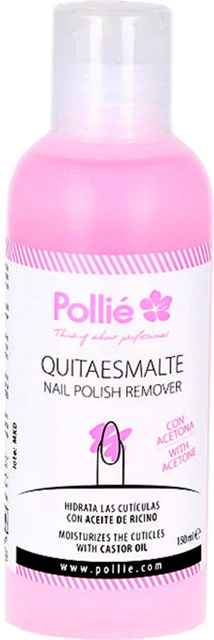 Heqës llaku për thonj EUROSTIL Pollie me vaj ricini 150ml