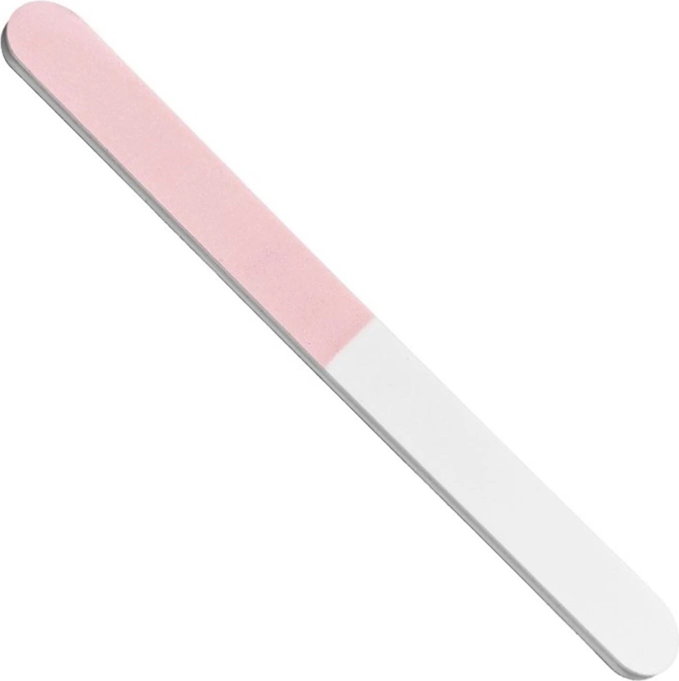 Limë për thonj Eurostil 3 përdorime unisex 1 copë rozë/bardhë