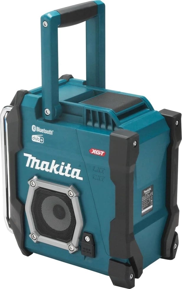 Radio Makita MR004G, Analog & digital, Blu