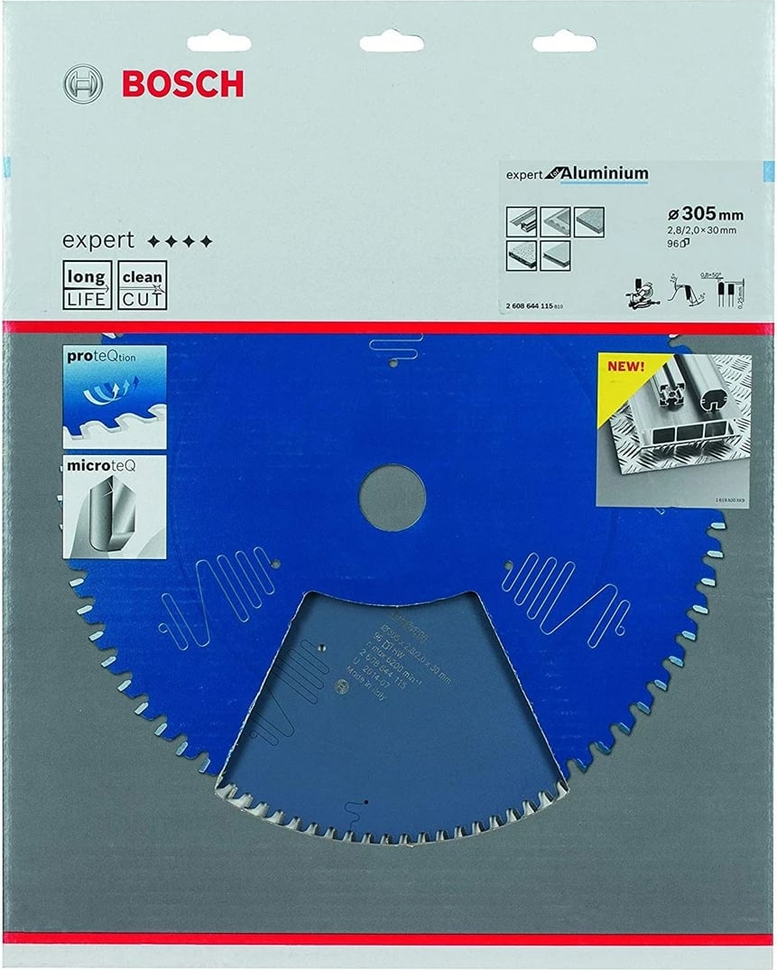 Disk sharrë rrethore Bosch 2608644115, 30.5 cm, 1 copë