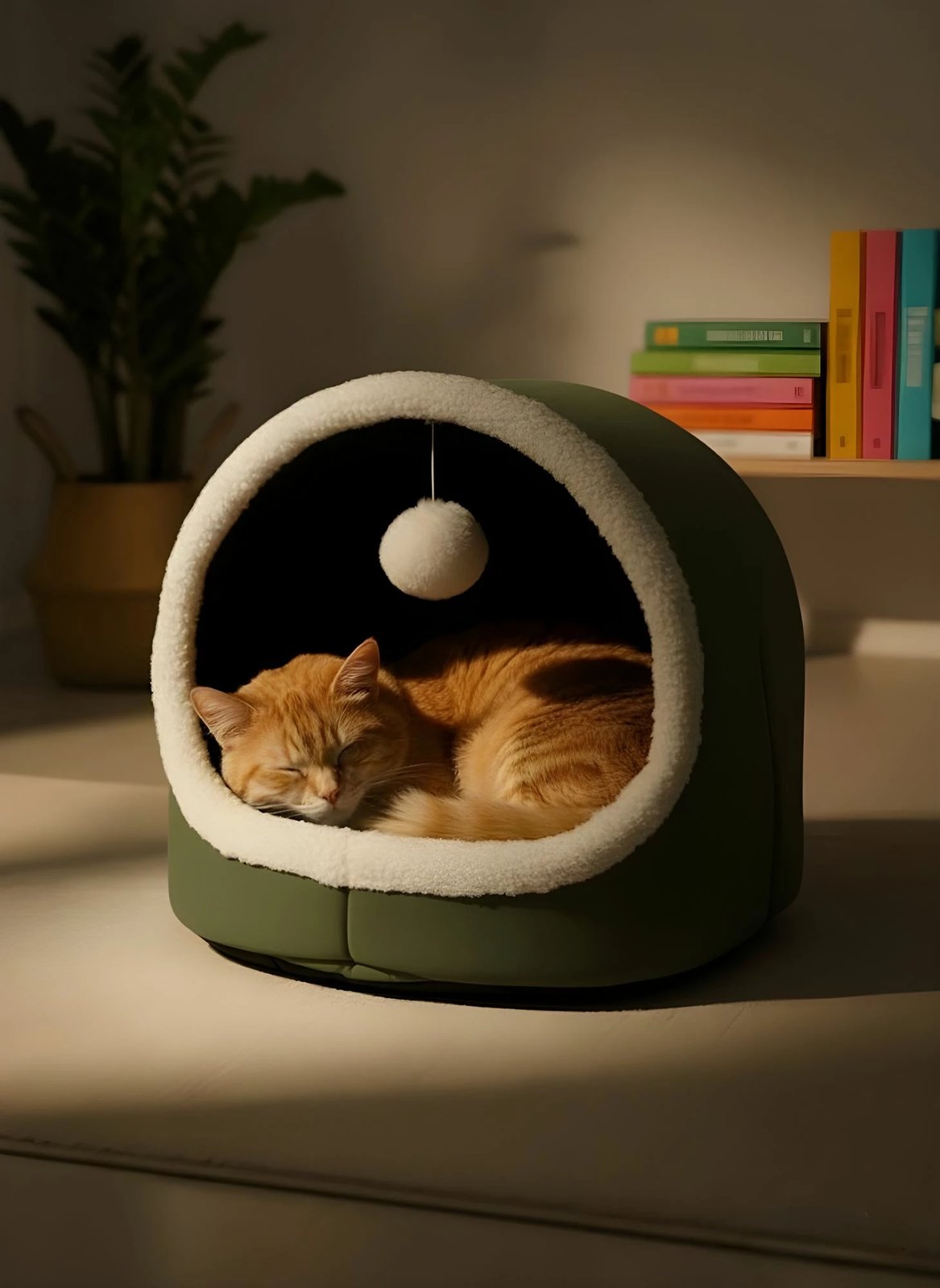 Shtrat për mace, Alaska STD, ngjyrë e gjelbër