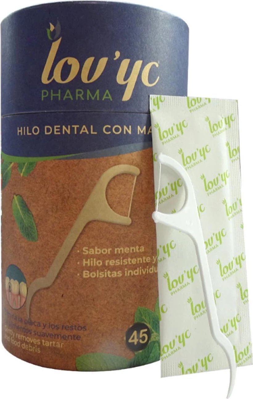 Fije dhëmbësh LOVYC Sabor Menta, 1 kuti