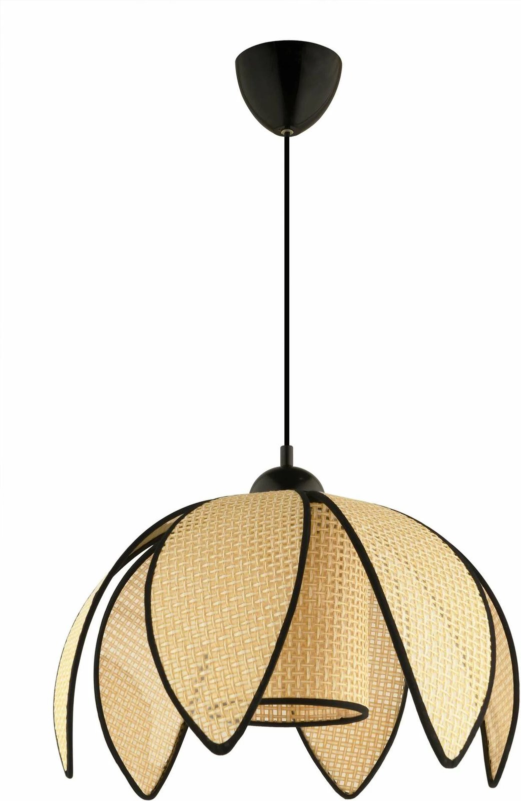 Llambë tavani Opviq, krem e zezë, 64896