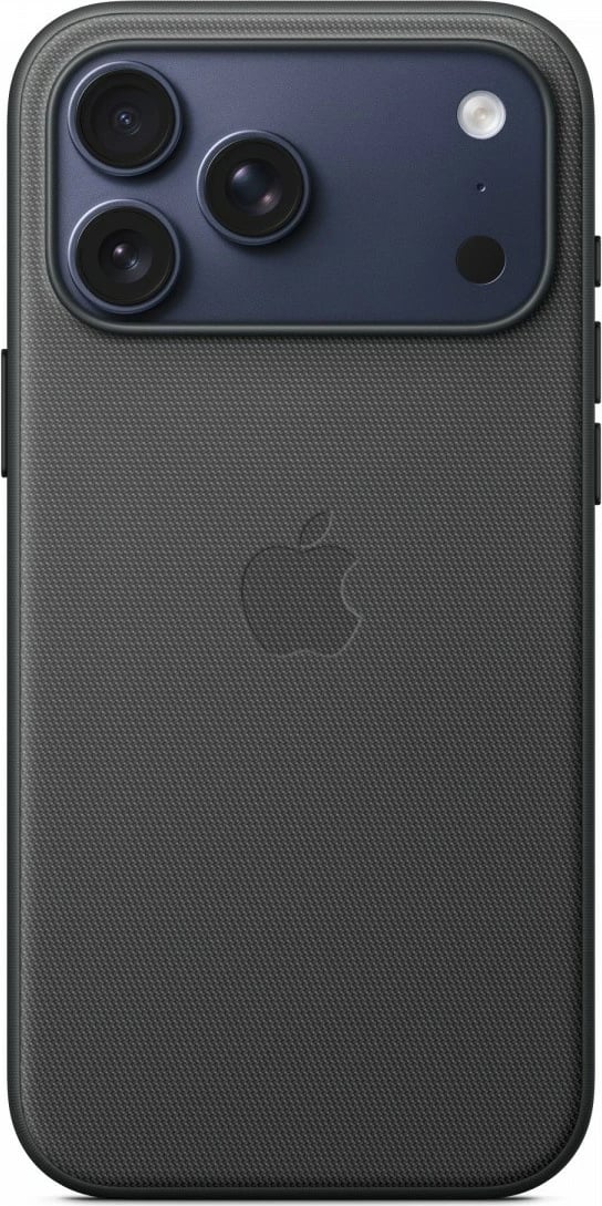 Mbështjellës Apple TechWoven me MagSafe për iPhone 17 Pro Max, i zi