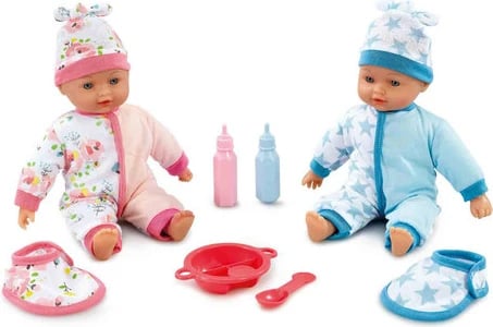 Cupcake Brother and Sister Twin Dolls