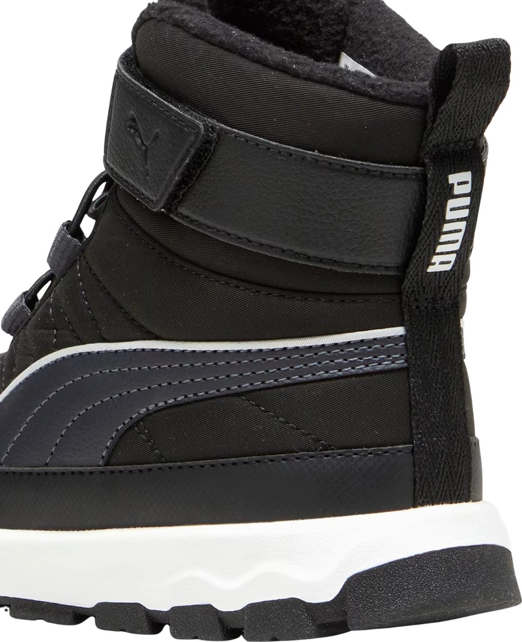 Këpucë për fëmijë Puma, të zeza