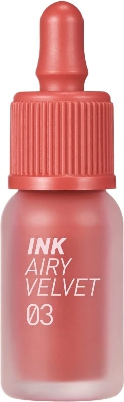 Buzëkuq liquid Peripera Ink Airy Velvet 03 Cartoon Coral për femra 4g