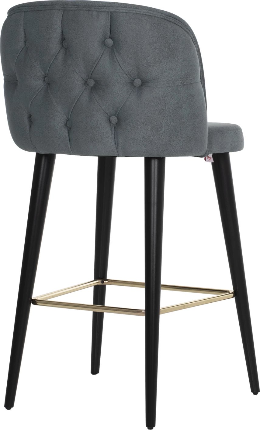 Karrige për bar profesionale MARCELLO FH9280.20, ngjyrë gri, dru, 50x58x100H cm