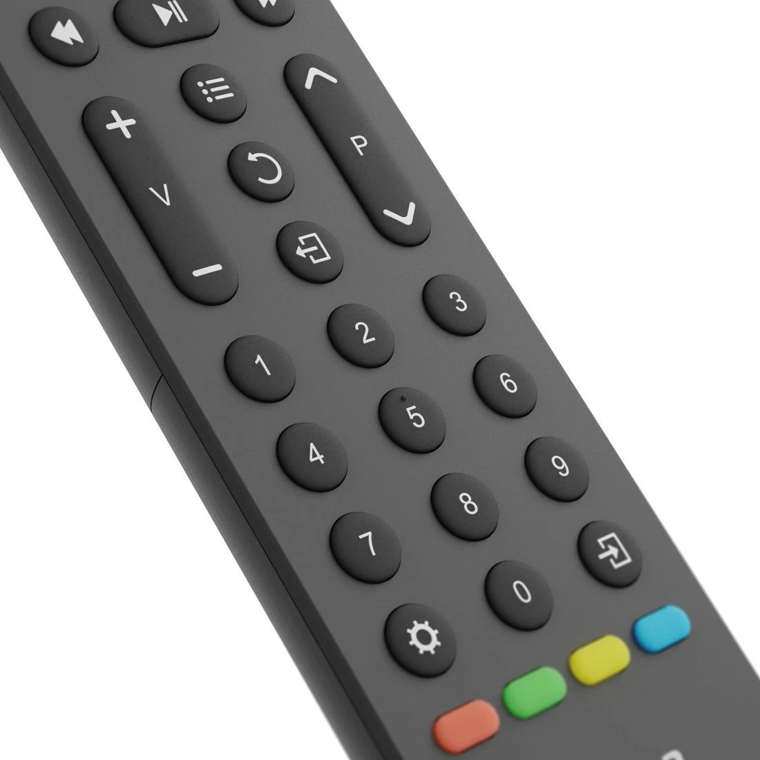 Pilot universal Hama 221053, 4-në-1, për TV, dekoder, soundbar, satelit, i zi