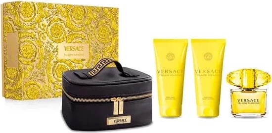 Set Eau de Toilette Versace Yellow Diamond, 4 copë