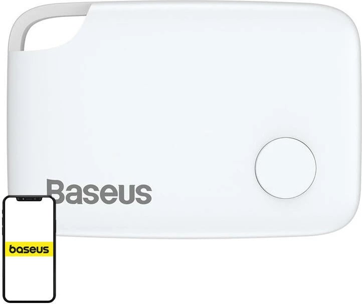Bluetooth tracker Baseus Intelligent T2 rope type, ZLFDQT2-02, i bardhë
