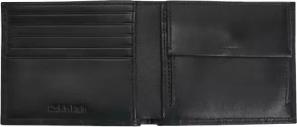 Portofol për meshkuj Calvin Klein, i zi