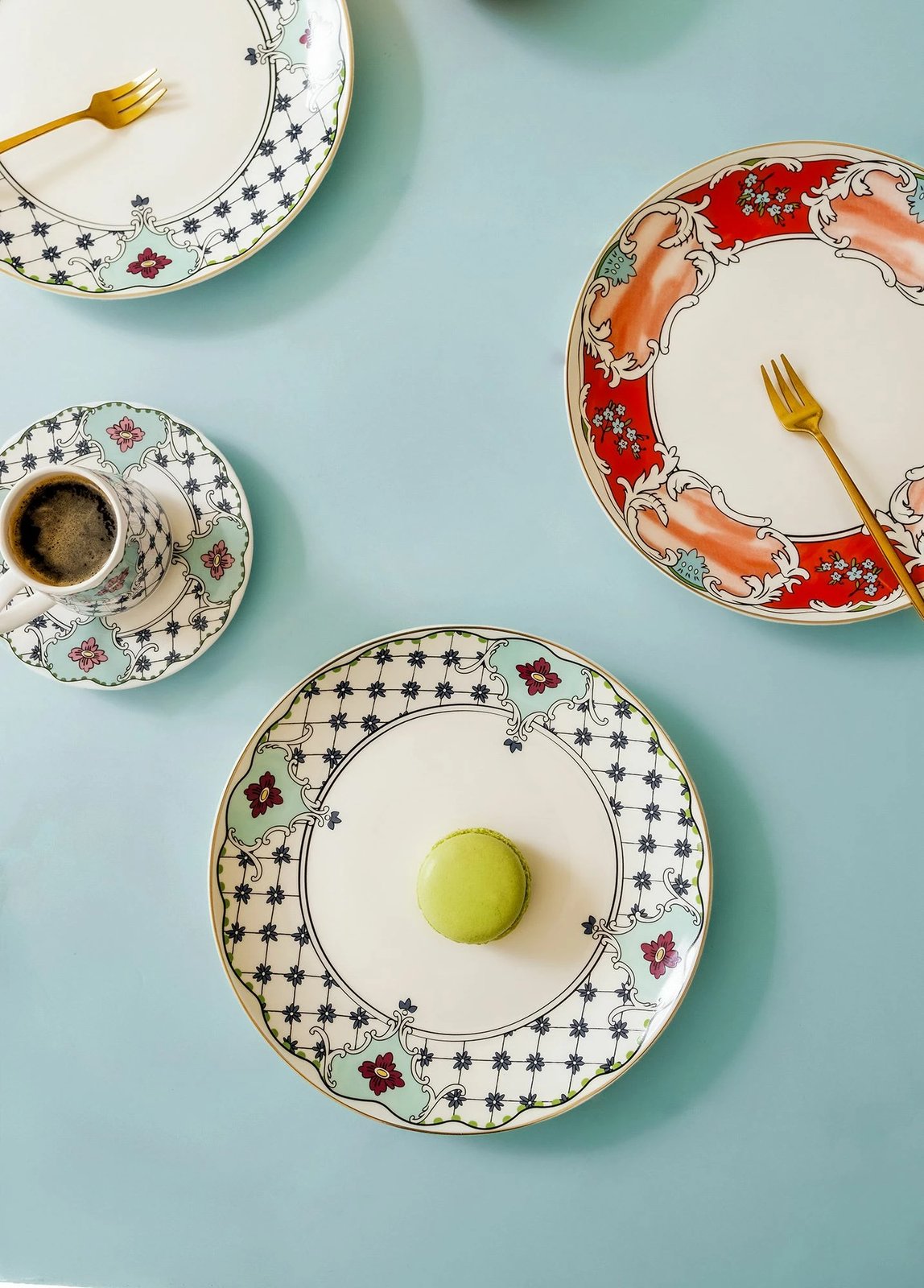 Set pjatash për ëmbëlsira (6 copë), Hermia, DNR0057