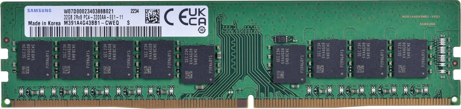 RAM memorie Samsung, 32GB DDR4, 3.2 GHz