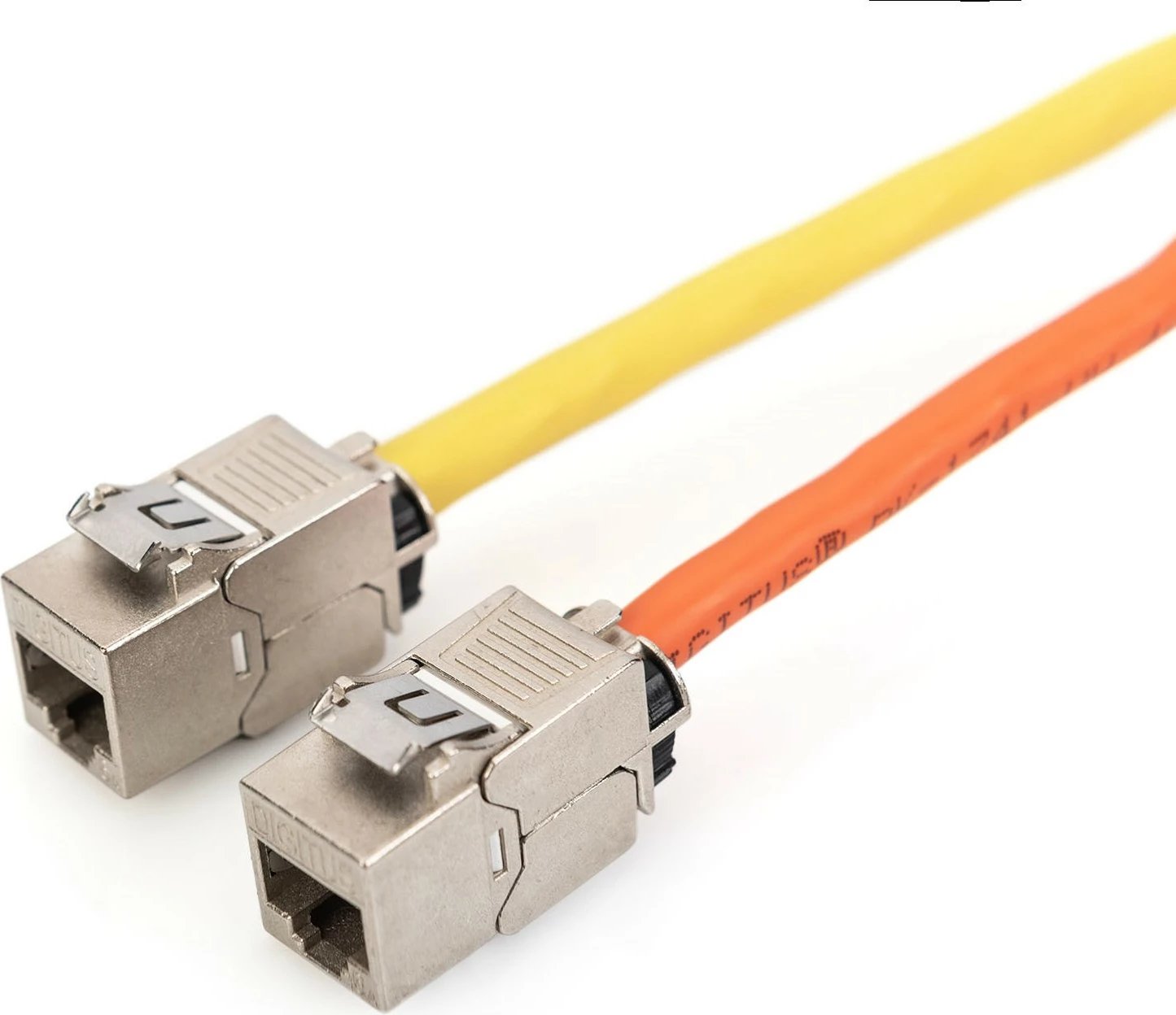 Keystone modul Digitus DN-93619-24, Cat6A, shielded, RJ-45, set 24 copë, argjendtë