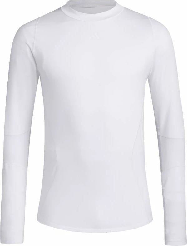 Maicë adidas Techfit për meshkuj, e bardhë