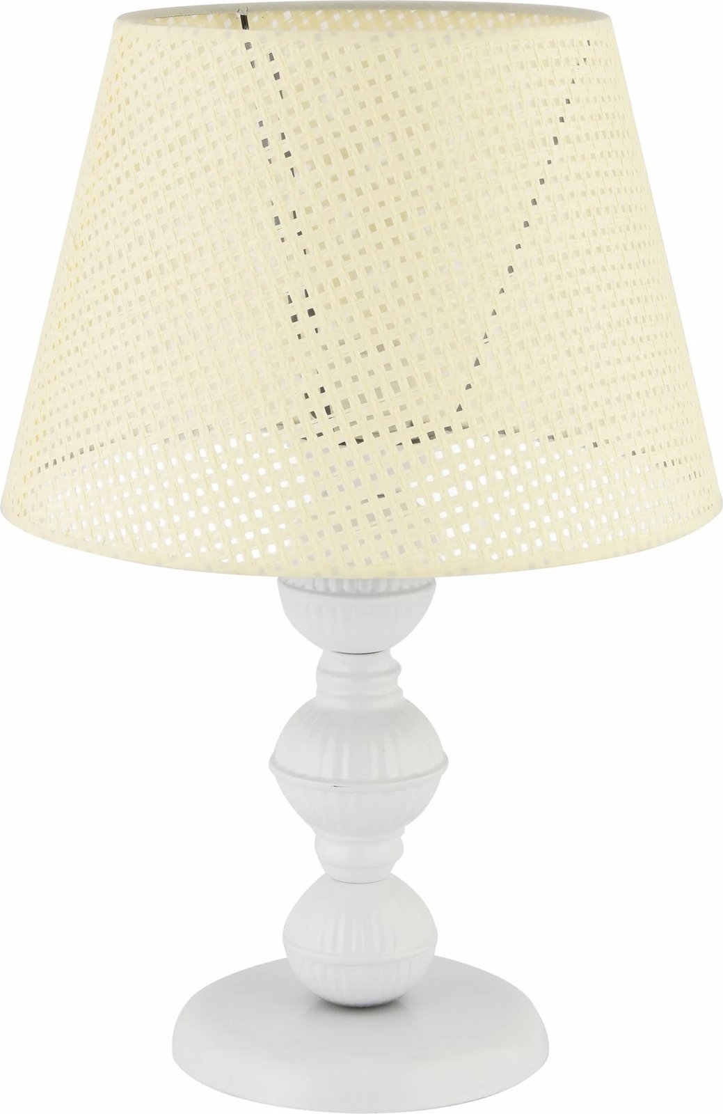 Llambë tavoline Opviq, 300 Hazeran, krem dhe e bardhë