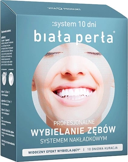 Set për zbardhjen e dhëmbëve Biała Perła System Set 10 Days, 138ml