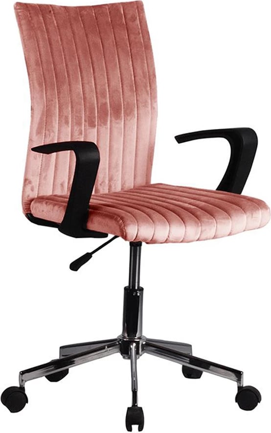 Karrige zyre, ngjyrë rozë e zbehtë, 54x59x98 cm