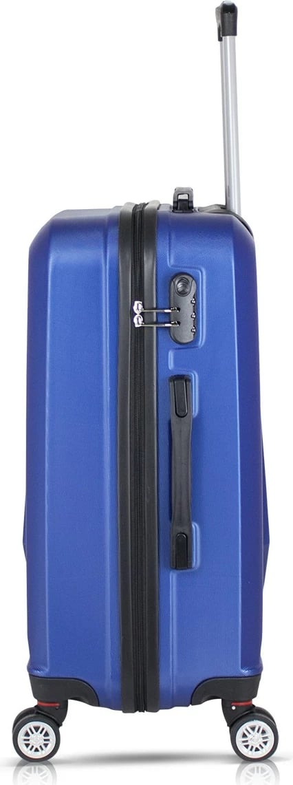 Set valixhesh (4 copë), Zoozie Bags, 1338, ngjyrë kaltër