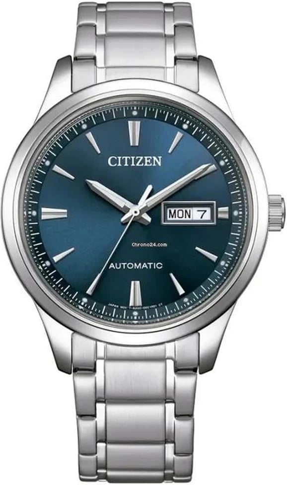 Orë dore CITIZEN Mod. MECCANICO për meshkuj, argjendtë