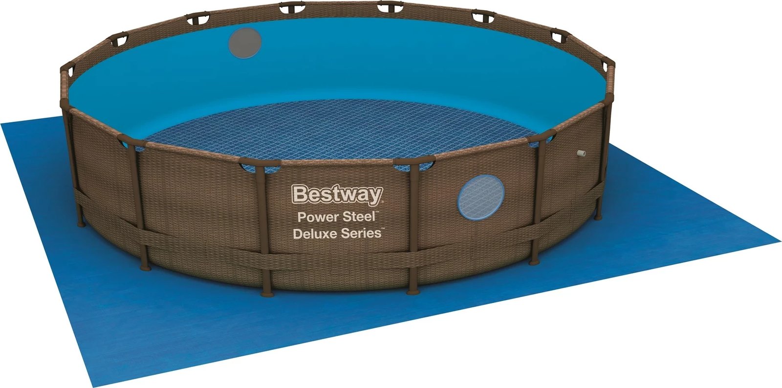 Pëlhurë mbrojtëse për pishinë Bestway 7098.654, 4.88m x 4.88m, Blu