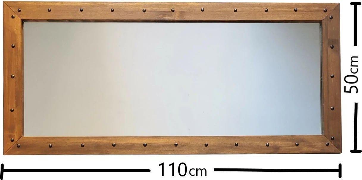 Pasqyrë Hanah Home, ngjyrë arre, Z11050CV, 110x50x3 cm