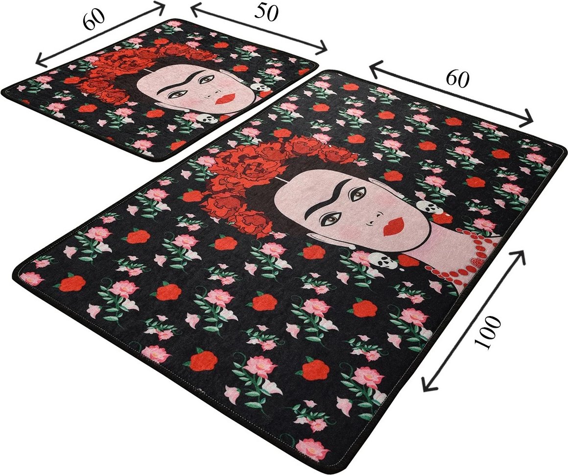 Set tapetash për banjo (2 copë), Mijölnir Frida, e zezë