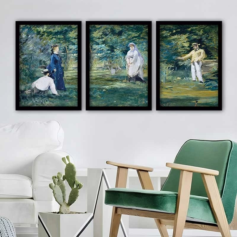 Pikturë dekorative me kornizë (3 copë), Wallity, 3SC_UN14535778_3545