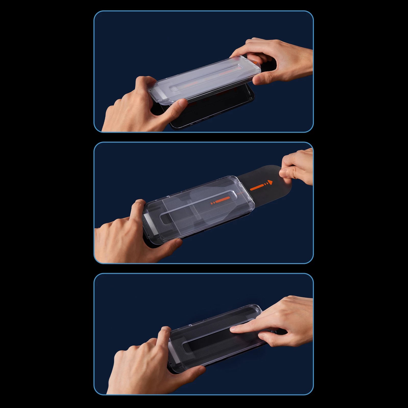 Xham i temperuar Baseus për iPhone 14 Pro, 0.4mm, Anti Spy, Set montimi, Transparent