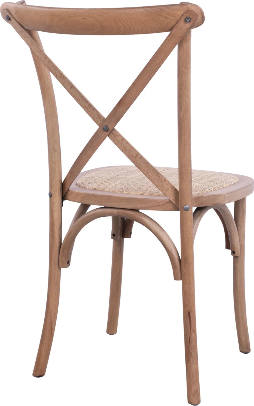 Karrige Owen prej druri, ngjyrë mjalti e errët, FH8575.01, 45x55,5x90 cm