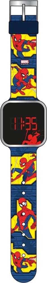 Orë dore për fëmijë CARTOON Marvel Spiderman, blu