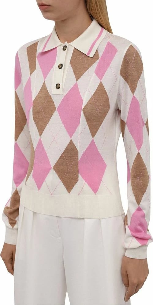 Maicë polo për femra MSGM, shumëngjyrëshe