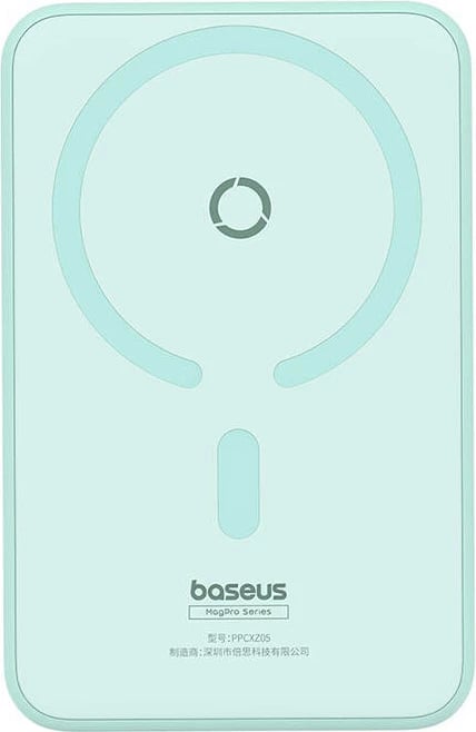 Powerbank Baseus MagPro Magnetic 5000mAh, 20W, MagSafe, mint