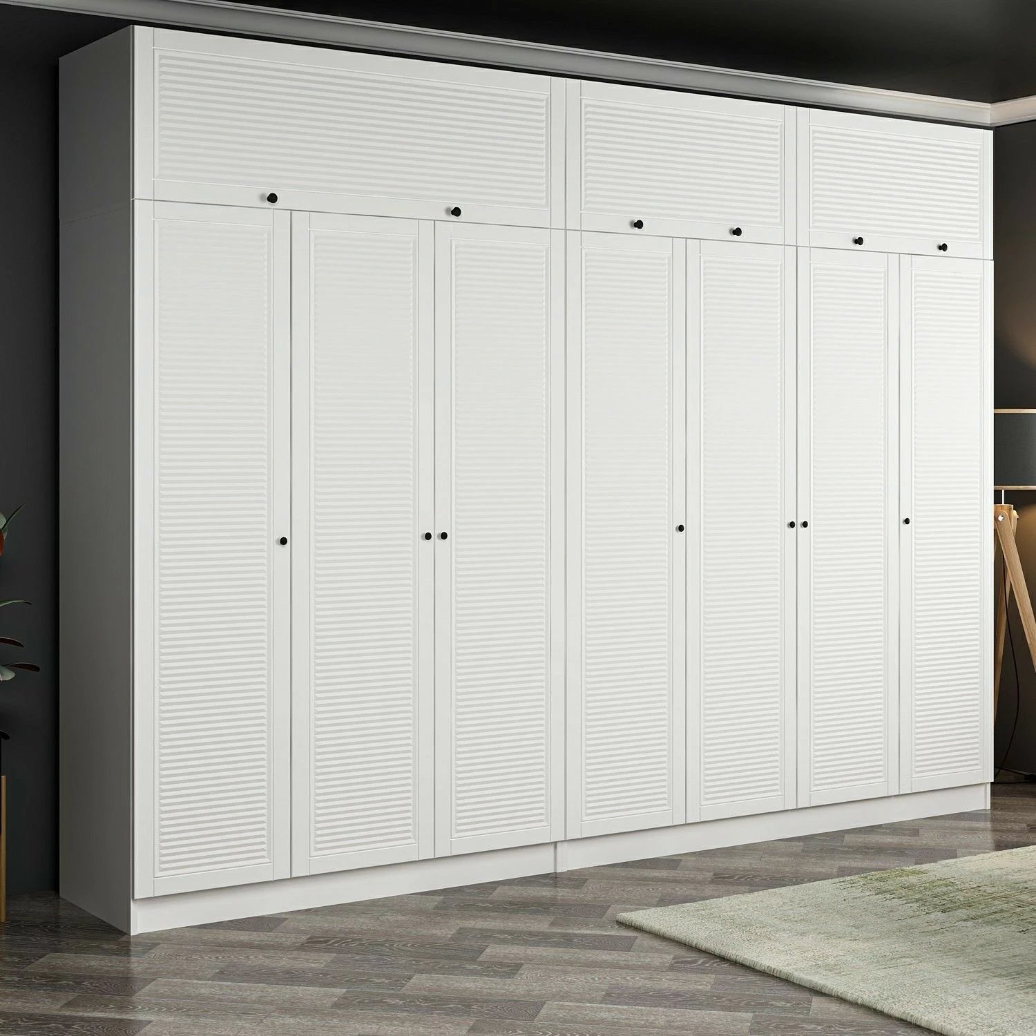 Dollap garderobe Skye Decor, i bardhë, Minar Kale - 8436