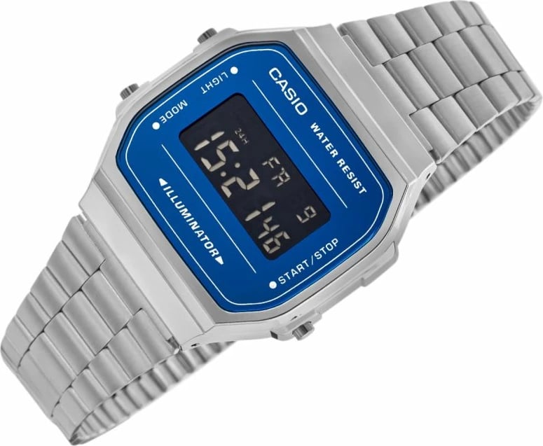 Orë dore për meshkuj CASIO, argjend