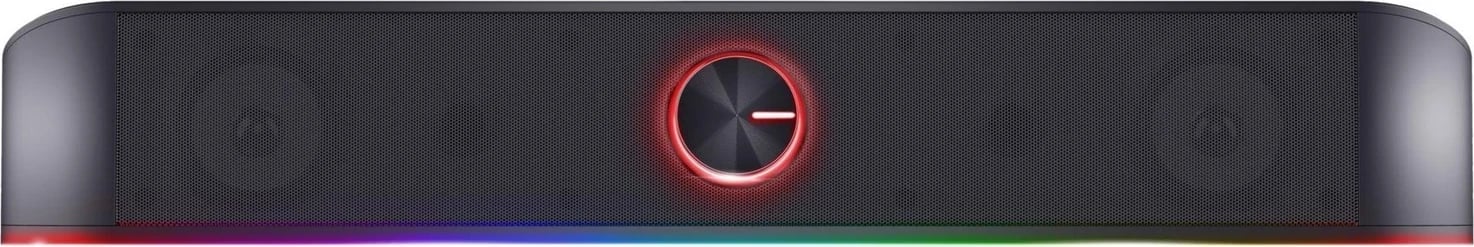 Soundbar Trust GXT619 THORNE RGB LED, e zezë